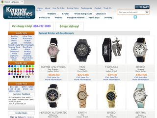 httpwwwkenmarwatchescom Tổng hợp các trang website mua hàng online ở Mỹ