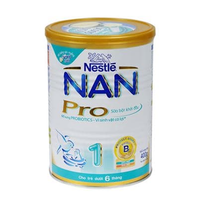 sua-nan-pro-1-cua-nestle Loại sữa nào tốt nhất cho trẻ sơ sinh 0-6 tháng tuổi?