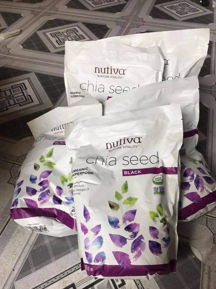 Hat-Chia-den-Nutiva-Organic-Chia-Seed-907g Hạt Chia đen Nutiva Organic Chia Seed 907g nhập khẩu từ Mỹ