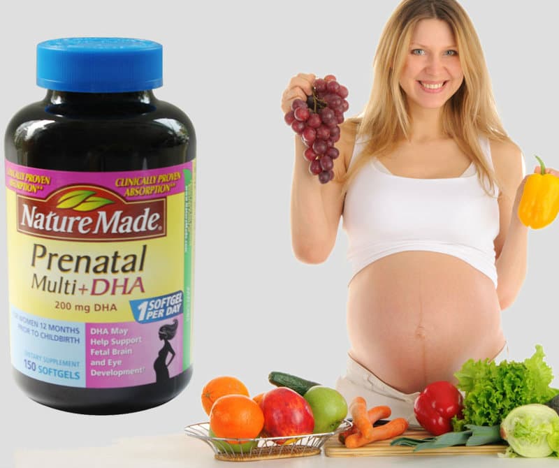 huong-dan-su-dung-thuoc-bo-ba-bau-Nature-Made-Prenatal-Multi-DHA-2 THUỐC BỔ BÀ BẦU NATURE MADE® PRENATAL MULTI DHA 150 VIÊN