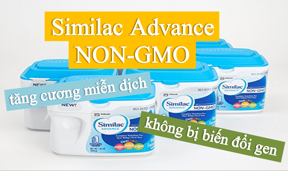 sua-similac-advance-non-gmo Sữa Similac Advance NON-GMO tăng cường miễn dịch, không biến đổi gen