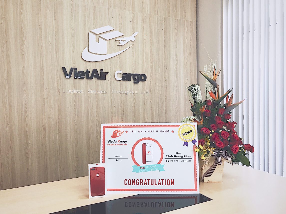 VietAir Cargo Gởi Quà & Chuyển Tiền San Jose