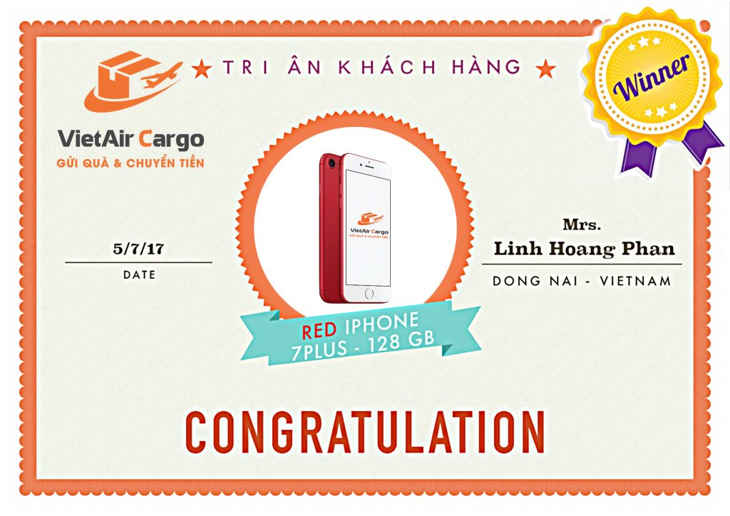 LHP-1024x724 Chúc mừng 2 khách hàng trúng thuởng RED iPhone  7+ của chương trình Tri Ân Khách Hàng