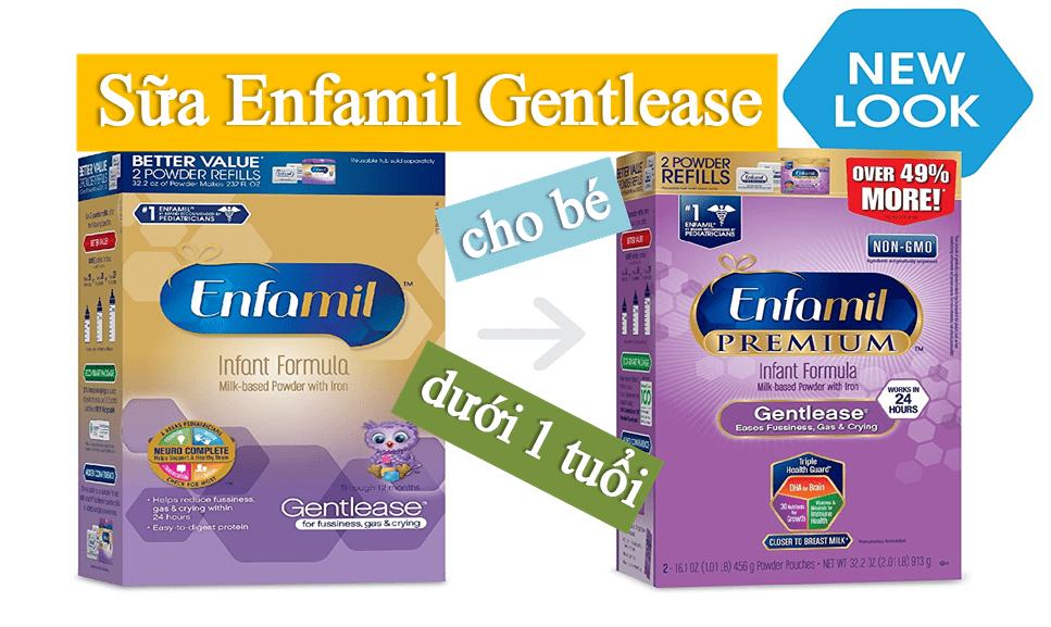 sua-enfamil-gentlease-cho-be-duoi-1-tuoi Sữa bột Enfamil Gentlease cho bé từ 0 đến 12 tháng tuổi nhập khẩu từ Mỹ