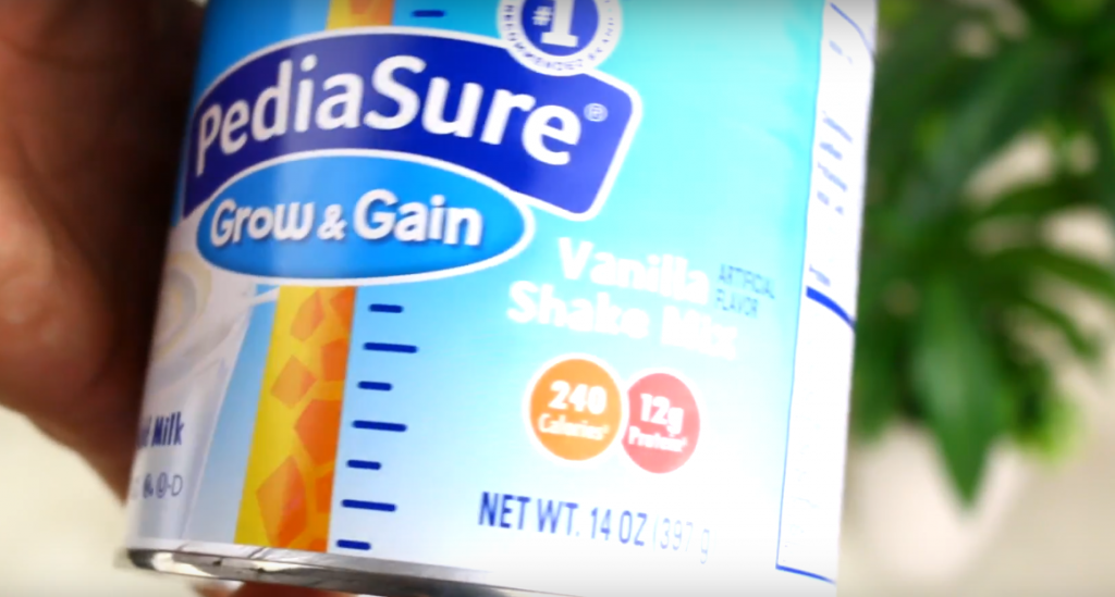sua-pediasure-Shake-Mix-2-1024x549 Sữa Pediasure Shake Mix hương Vanilla dành cho trẻ biếng ăn 396g của Mỹ