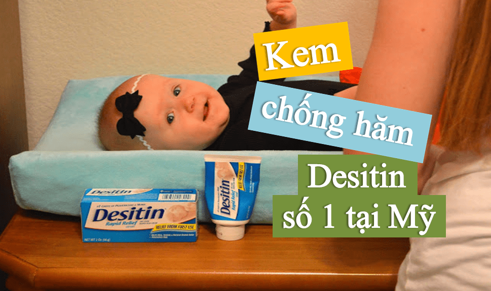 kem-chong-ham-desitin-so-1-tai-my Kem Chống Hăm Cho Bé Desitin Rapid Relief Diaper Rash Remedy