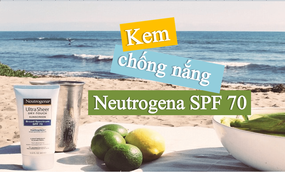 kem-chong-nang-neutrogena-spf-70 Kem chống nắng Neutrogena Ultra Sheer Dry -Touch Sunscreen SPF 70+