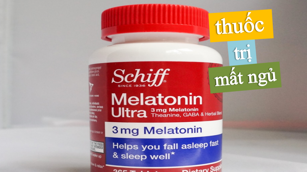 thuoc-tri-mat-ngu-schiff-melatonin-ultra-3mg-1024x576 Thuốc trị mất ngủ Schiff Melatonin Ultra 3mg 365 viên của Mỹ