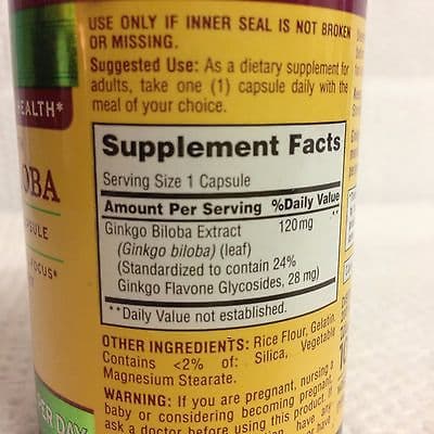vien-uong-Ginkgo-Biloba-Finest-Nutrition-2-3 Viên uống Ginkgo Biloba Finest Nutrition 120 mg của Mỹ