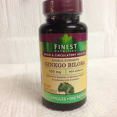 vien-uong-Ginkgo-Biloba-Finest-Nutrition Viên uống Ginkgo Biloba Finest Nutrition 120 mg của Mỹ