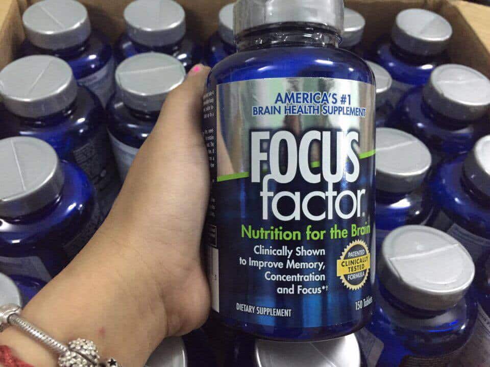 vien-uong-bo-nao-focus-factor Thuốc bổ não tăng cường trí nhớ Focus Factor 150 viên của Mỹ