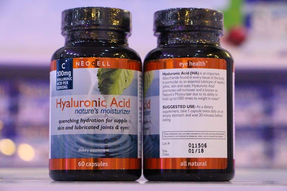 vien-uong-neocell-hyaluronic-acid-2 Viên Uống Bổ Khớp, Sáng Mắt và Dưỡng Da Neocell Hyaluronic Acid