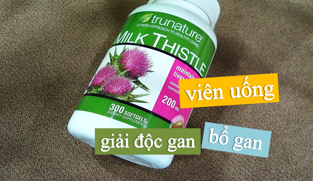 vien-uong-trunature-milk-thistle-1024x592 Viên uống bổ gan Trunature Milk Thistle 200mg 300 viên của Mỹ