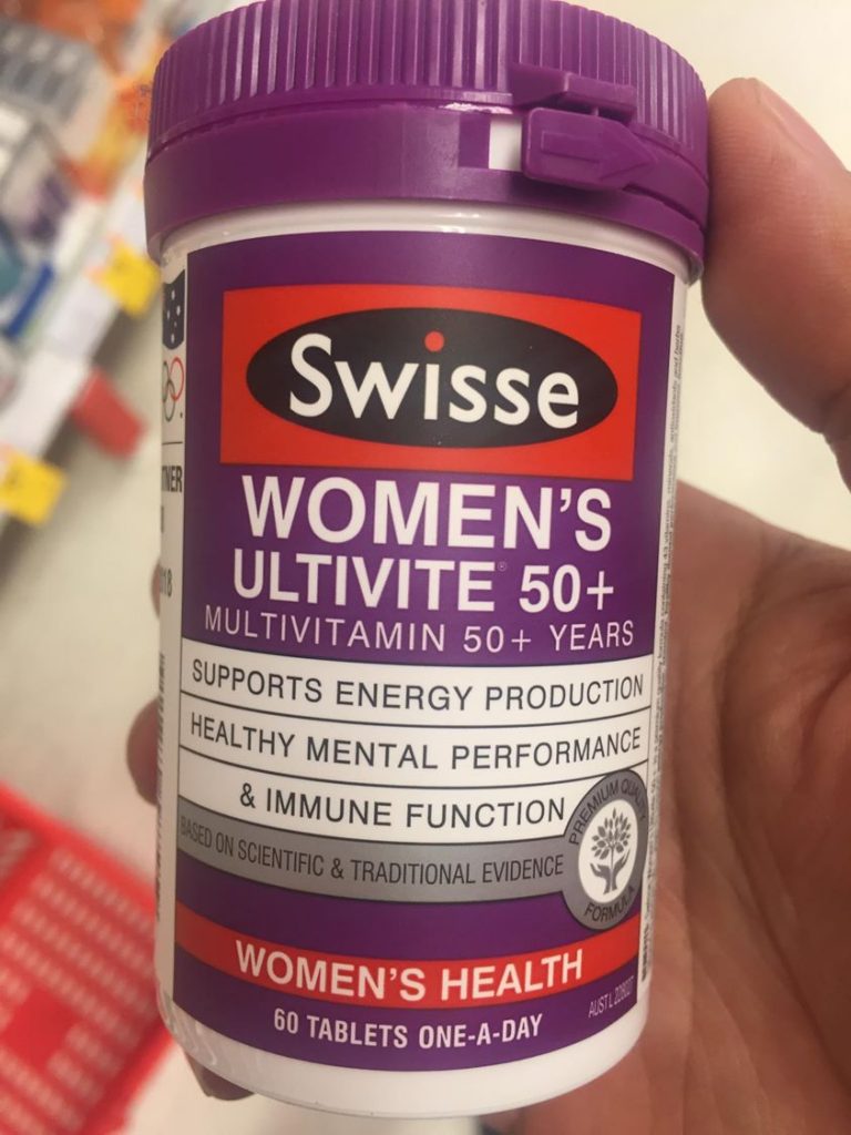 14692708675-768x1024 Vitamin tổng hợp cho phụ nữ Swisse Women’s Ultivite Multivitamin 50+