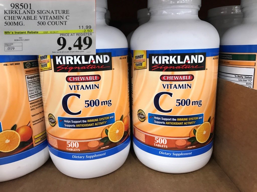 Costco-West-Deals-180-1024x768 Viên Uống Vitamin C 500mg Kirkland Signature 500 Viên của Mỹ