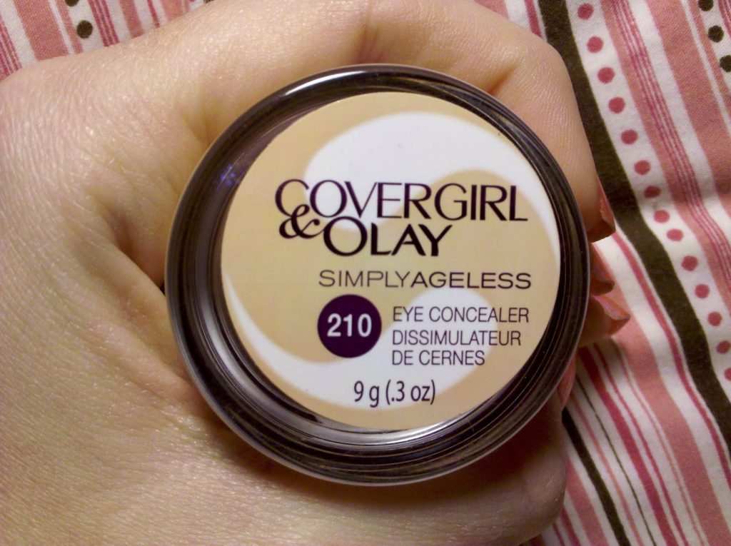 Covergirl-Olay-Simply-Ageless-Eye-Concealer-3-1024x765 Kem nền kết hợp dưỡng da Cover Girl Olay Simply Ageless 9g của Mỹ