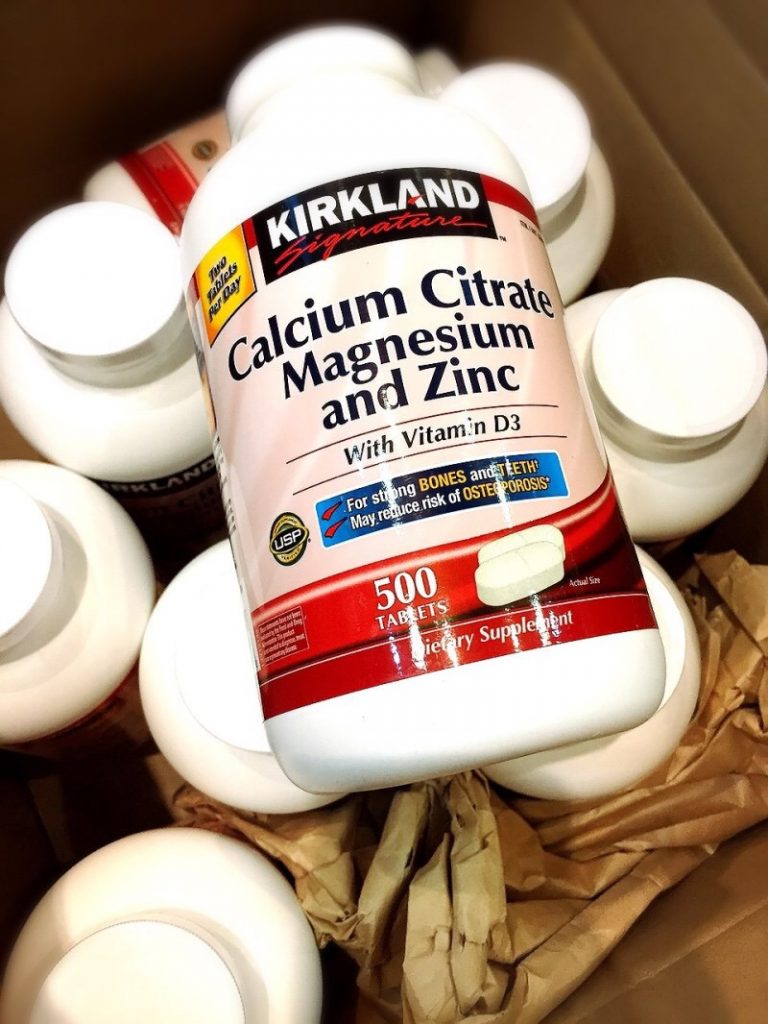 IMG_2856-768x1024 Viên uống Kirkland Calcium Citrate 500mg của Mỹ 250 viên