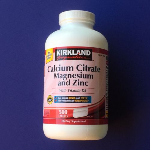 KS-Calcium-Citrate-2 Viên uống Kirkland Calcium Citrate 500mg của Mỹ 250 viên