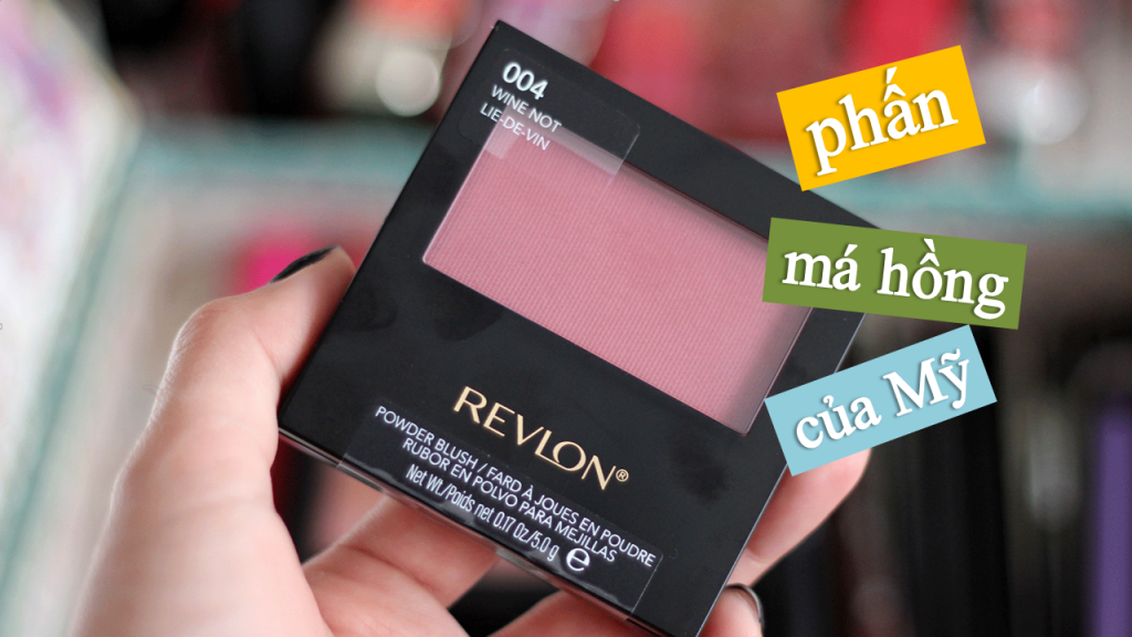 Phấn má hồng REVLON POWDER BLUSH 5g của Mỹ