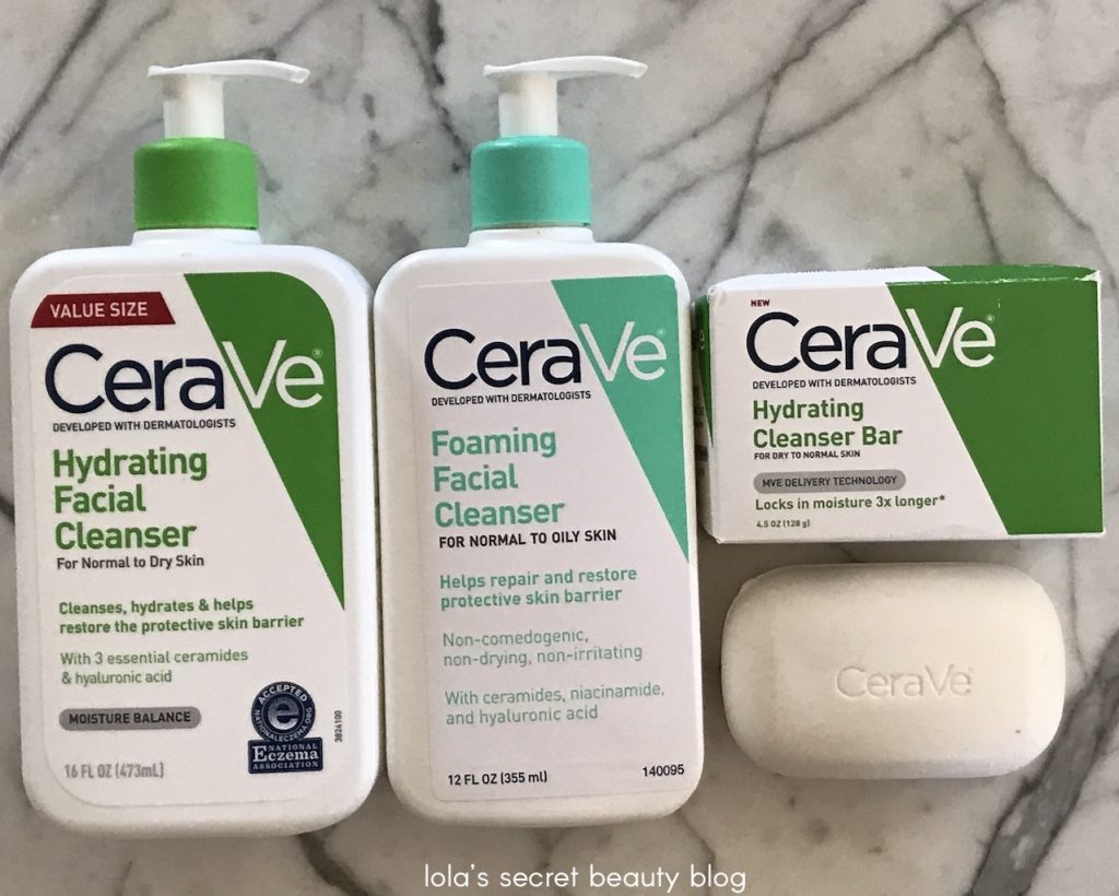 CeraVe-Cleansers-1024x820 Sữa rửa mặt CeraVe Hydrating cleanser dưỡng ẩm cho da