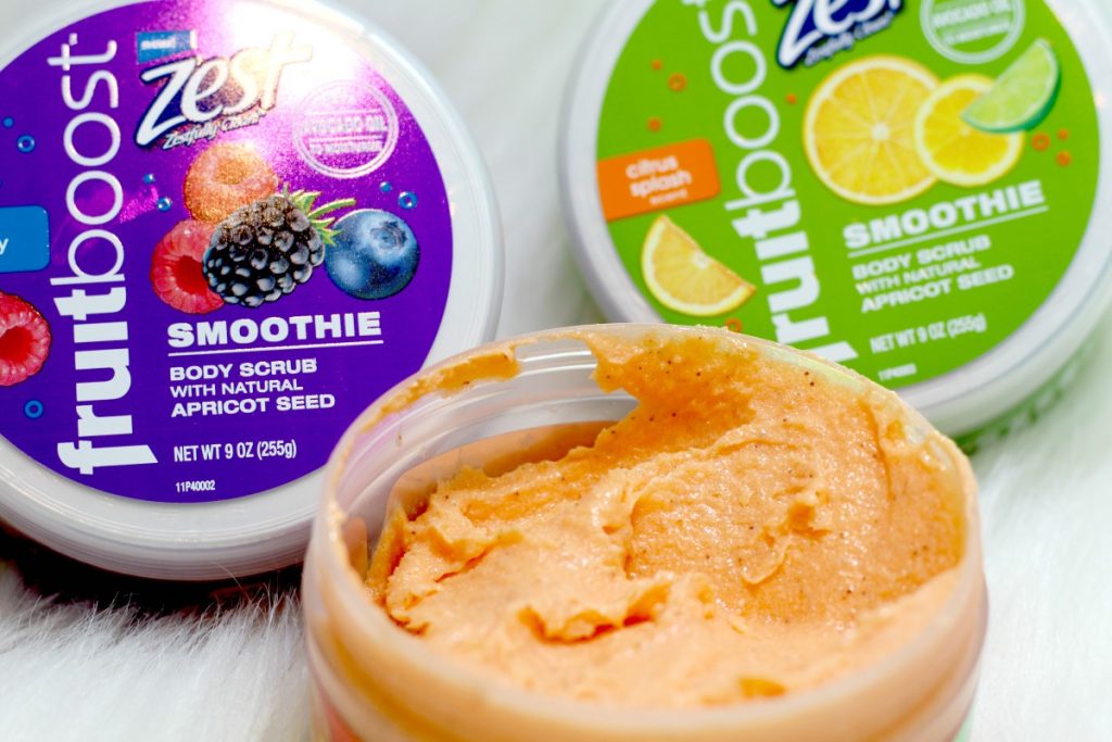 tay-te-bao-chet-co-the-Zest-Fruitboost-Smoothie-Body-Scrub-Peach-Mango-1024x683 Tẩy tế bào chết Body Zest Fruitboost chiết xuất trái cây 255g của Mỹ