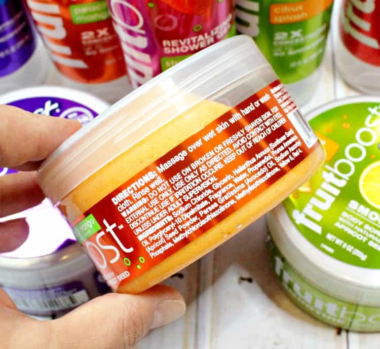 tay-te-bao-chet-co-zest-fruitboost-smoothie-body-scrub-peach-mango Tẩy tế bào chết Body Zest Fruitboost chiết xuất trái cây 255g của Mỹ