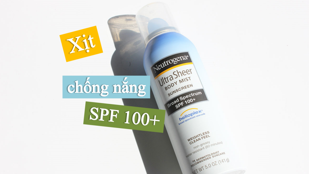 xit-chong-nang-Neutrogena-Ultra-Sheer-Body-Mist-Sunscreen-SPF-100-1024x576 Xịt chống nắng Neutrogena Ultra Sheer Body Mist Sunscreen SPF 100+