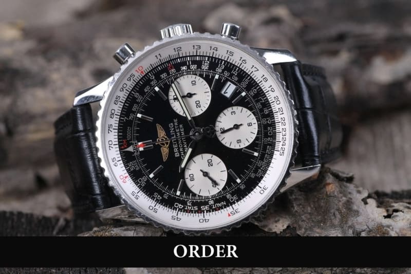 dong-ho-breitling-navitimer-chronograph-42mm-black-dial-a23322 Tìm hiểu về thương hiệu đồng hồ Breitling SA Thụy Sỹ